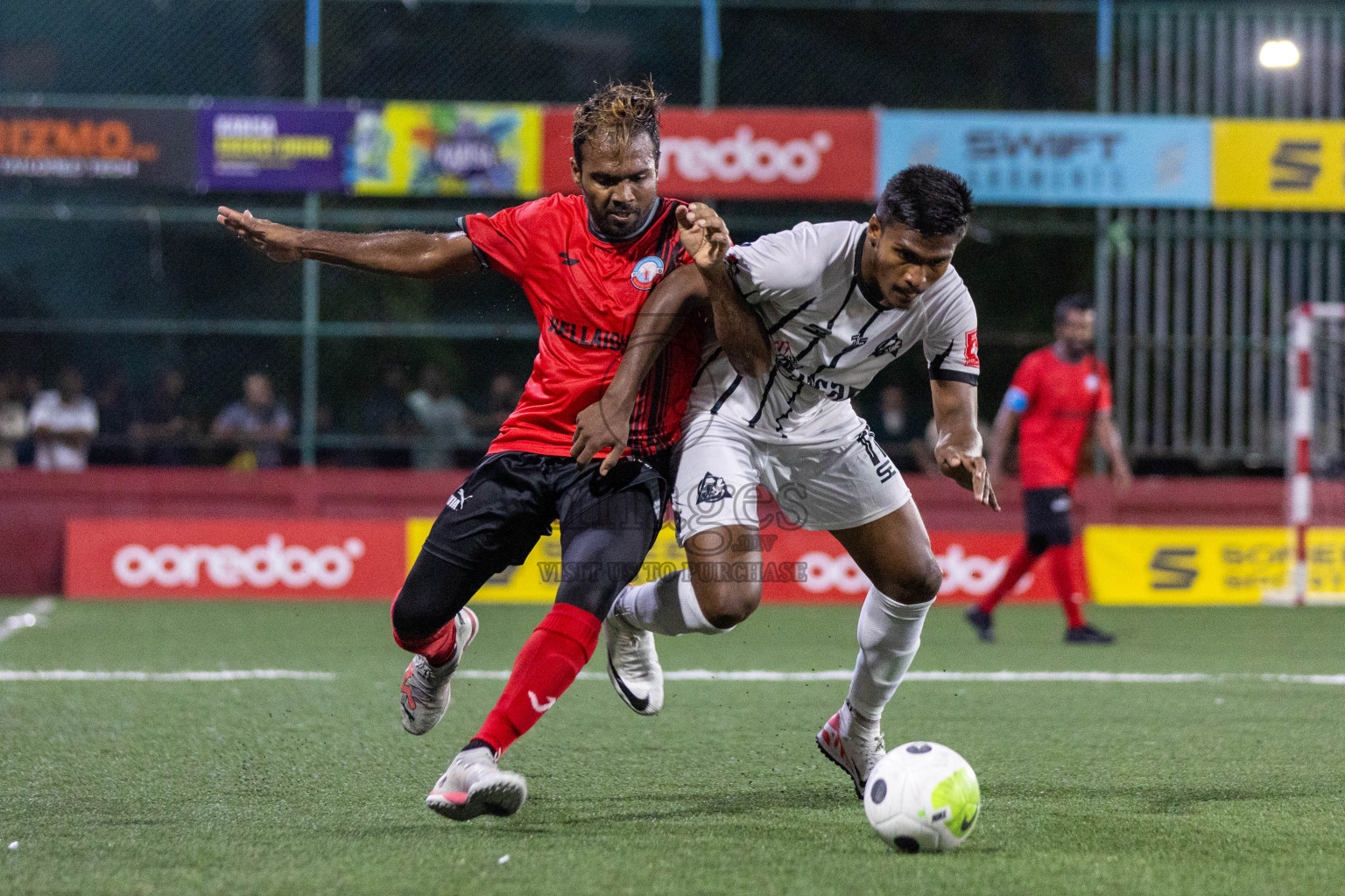 HDh Nellaidhoo VS HDh Nolhivaranfaru in Day 14 of Golden Futsal Challenge 2024 was held on Sunday, 28th January 2024, in Hulhumale', Maldives Photos: Nausham Waheed / images.mv