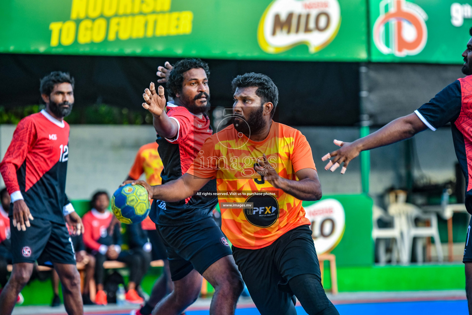 Milo 9th Handball Maldives Championship 2022 Day 1 held in Male', Maldives on 17th October 2022 Photos By: Nausham Waheed /images.mv