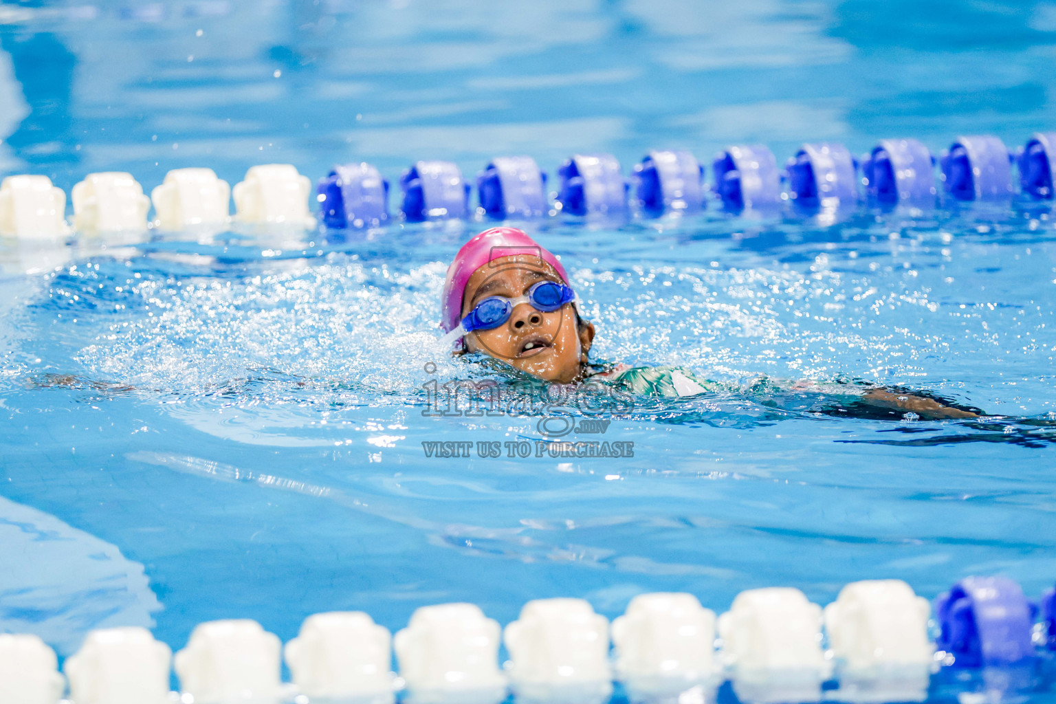Day 1 of BML 6th National Kids Swimming Kids Festival 2025 held in Hulhumale', Maldives on Monday, 3rd November 2024. Photos: Hassan Simah / images.mv