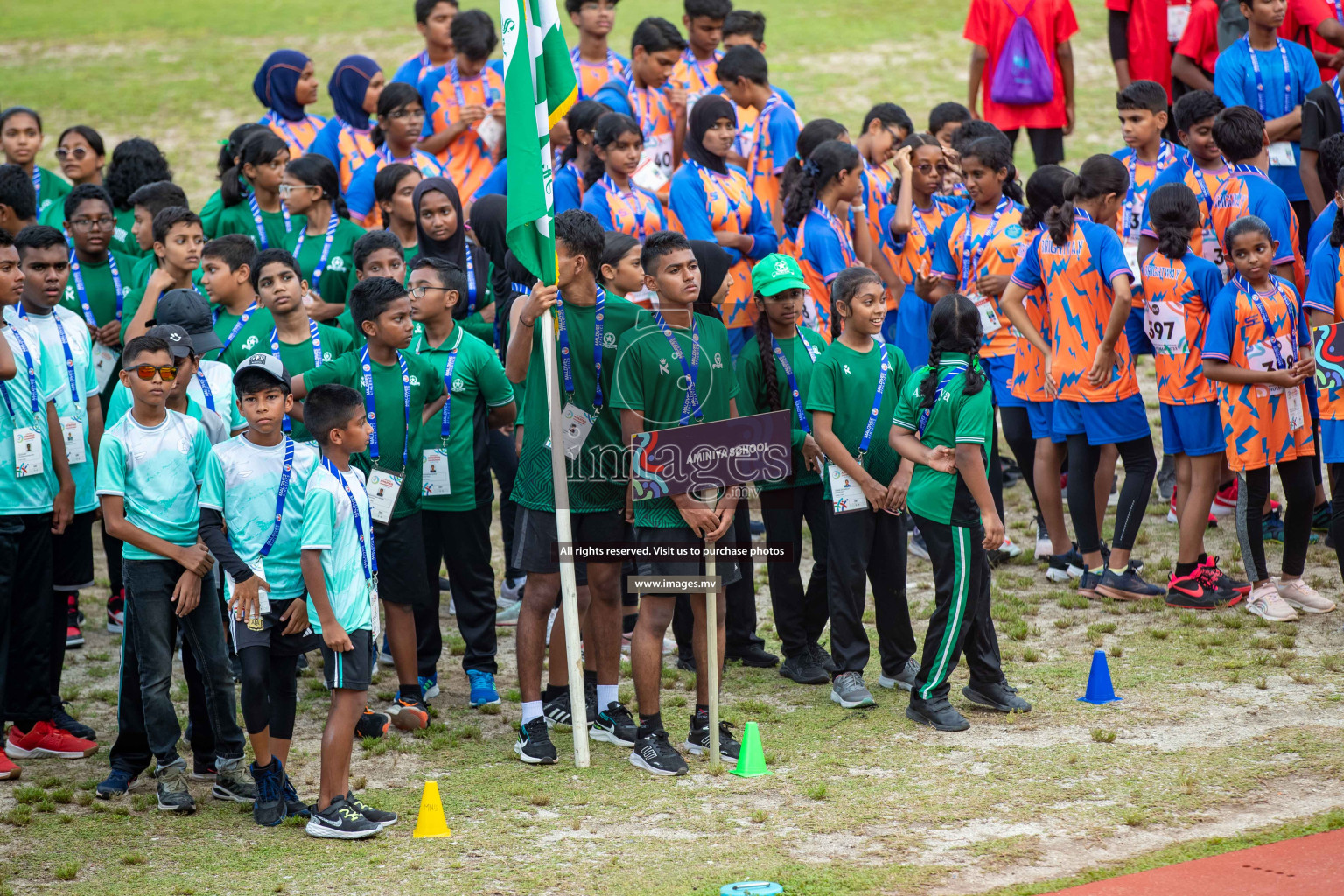 Day one of Inter School Athletics Championship 2023 was held at Hulhumale' Running Track at Hulhumale', Maldives on Saturday, 14th May 2023. Photos: Nausham Waheed / images.mv