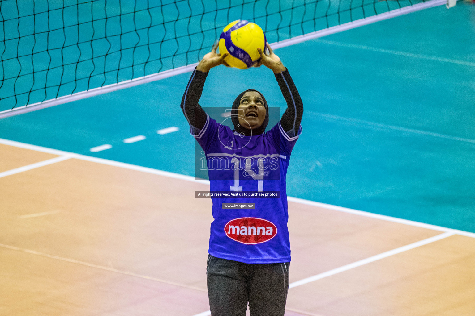 Volleyball Association Cup 2022-Women's Division-Match Day 6 was held in Male', Maldives on 28th May 2022 at Social Center Indoor Hall Photos By: Nausham Waheed /images.mv