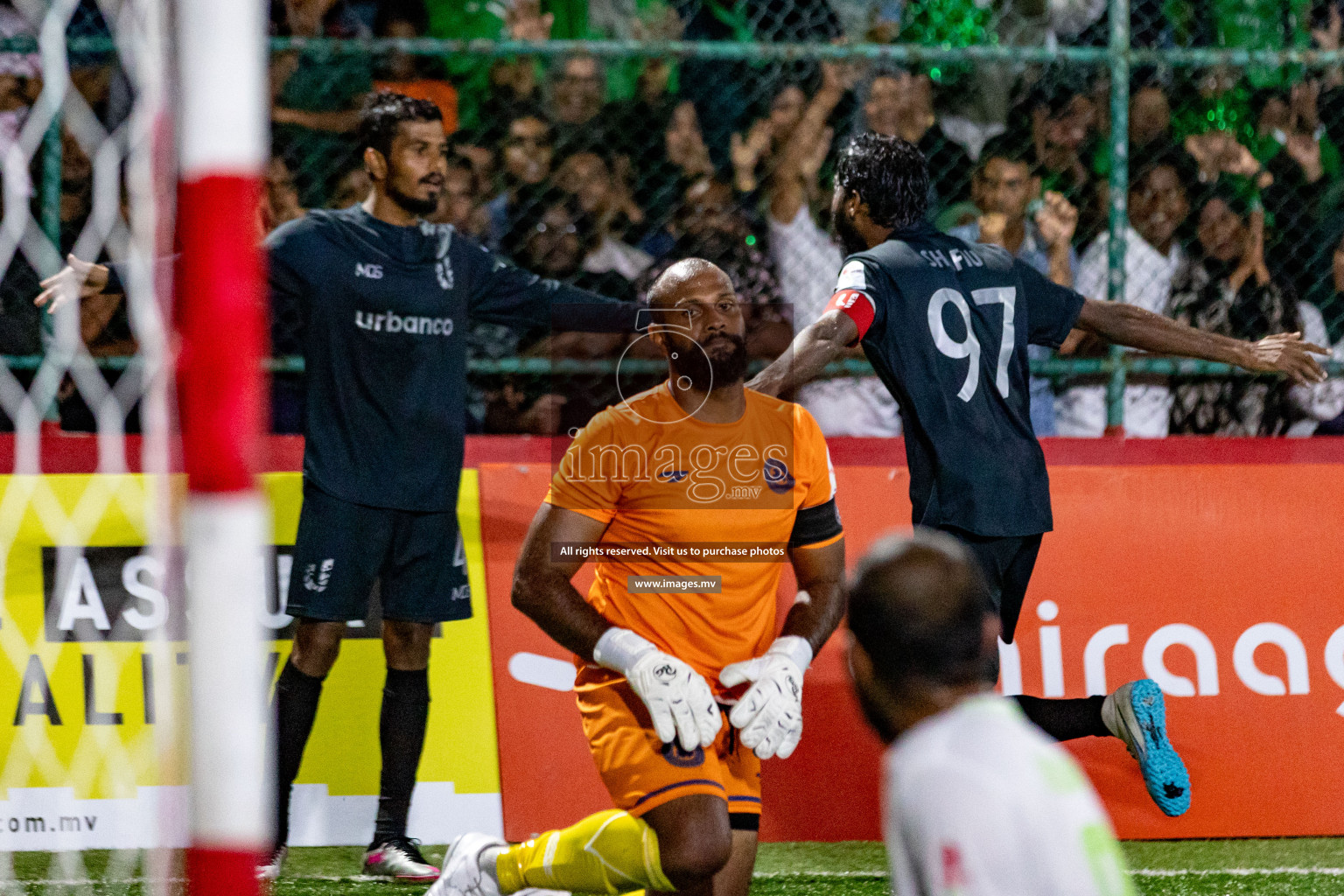 Club Urbanco vs Club Immigration in Club Maldives Cup 2023 held in Hulhumale, Maldives, on Friday, 21st July 2023 Photos: Hassan Simah / images.mv