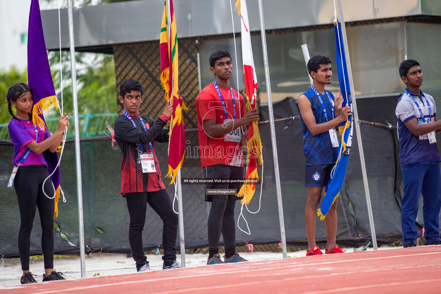 Day one of Inter School Athletics Championship 2023 was held at Hulhumale' Running Track at Hulhumale', Maldives on Saturday, 14th May 2023. Photos: Nausham Waheed / images.mv