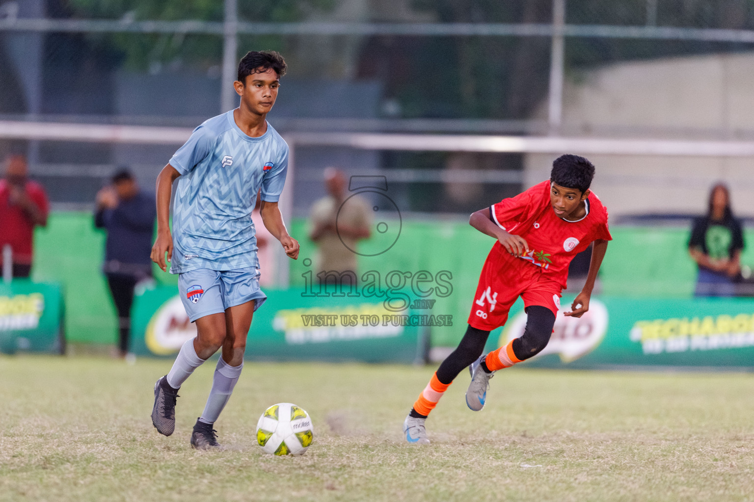 Day 4 of MILO Academy Championship 2025 (U14) was held on Sunday, 2nd November 2025 at Henveiru Football Grounds, Male', Maldives . 
Photos: Hassan Simah / images.mv
