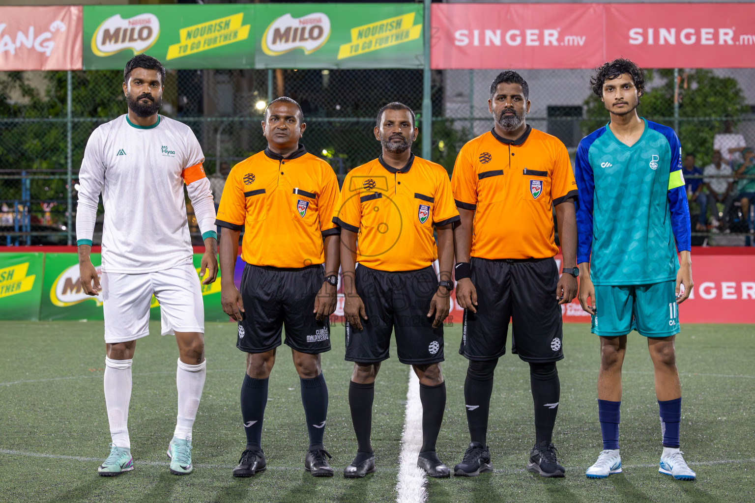 PO SC vs Hiyaa Club in Club Maldives Classic 2024 held in Rehendi Futsal Ground, Hulhumale', Maldives on Tuesday, 10th September 2024.
Photos: Ismail Thoriq / images.mv