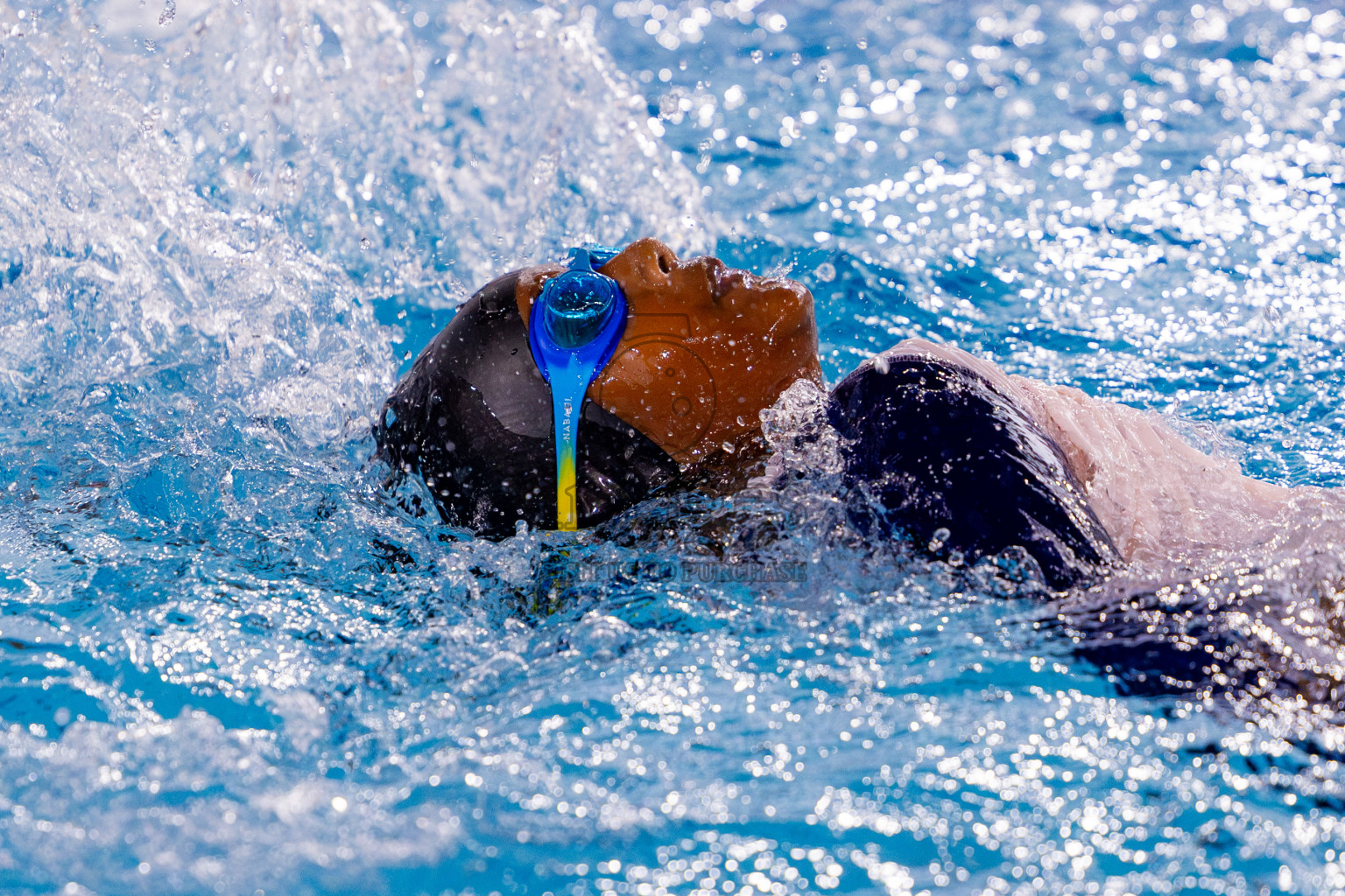 Day 1 of BML 5th National Swimming Kids Festival 2024 held in Hulhumale', Maldives on Monday, 18th November 2024. Photos: Nausham Waheed / images.mv