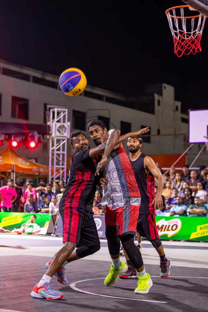 Final Day of MILO Ramadan 3x3 Challenge 2024 was held in Ekuveni Outdoor Basketball Court at Male', Maldives on Tuesday, 19th March 2024.
Photos: Ismail Thoriq / images.mv