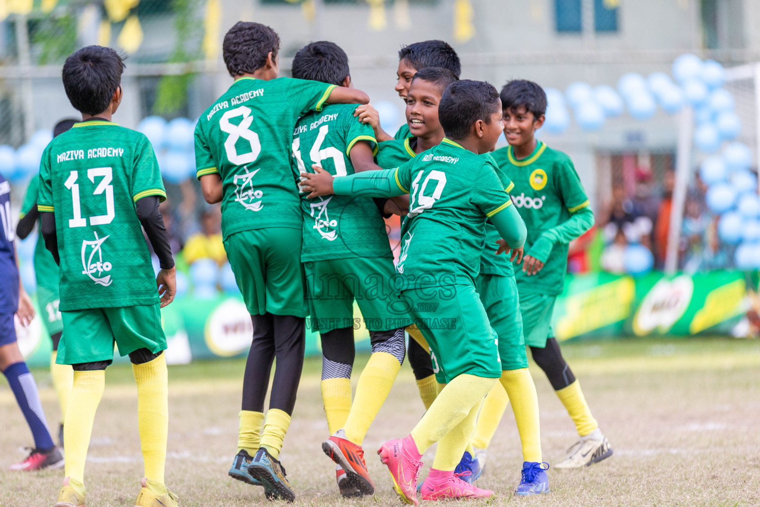 Final Day  of MILO Academy Championship 2024 - U12 was held at Henveiru Grounds in Male', Maldives on Thursday, 7th July 2024. Photos: Shuu Abdul Sattar / images.mv