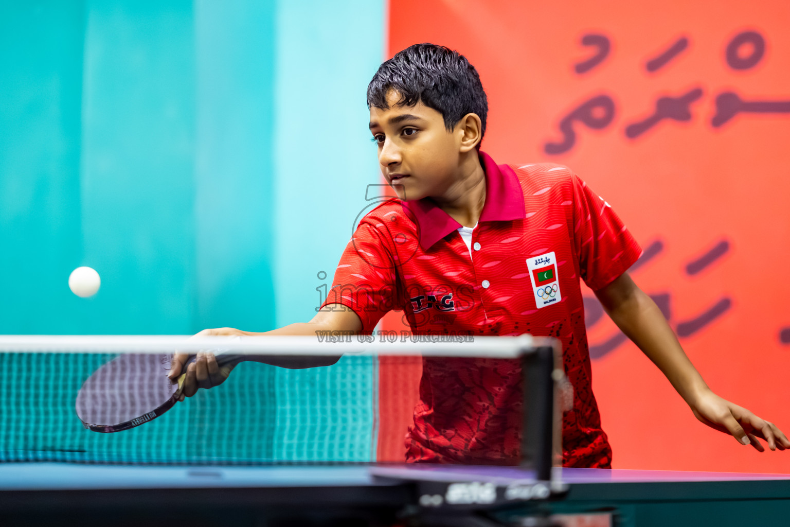 Day 2 of BML 63rd National Table Tennis Tournament 2025 was held on Tuesday, 26th August 2025 in Male' TT Hall, Male', Maldives. Photos: Nausham Waheed / images.mv
