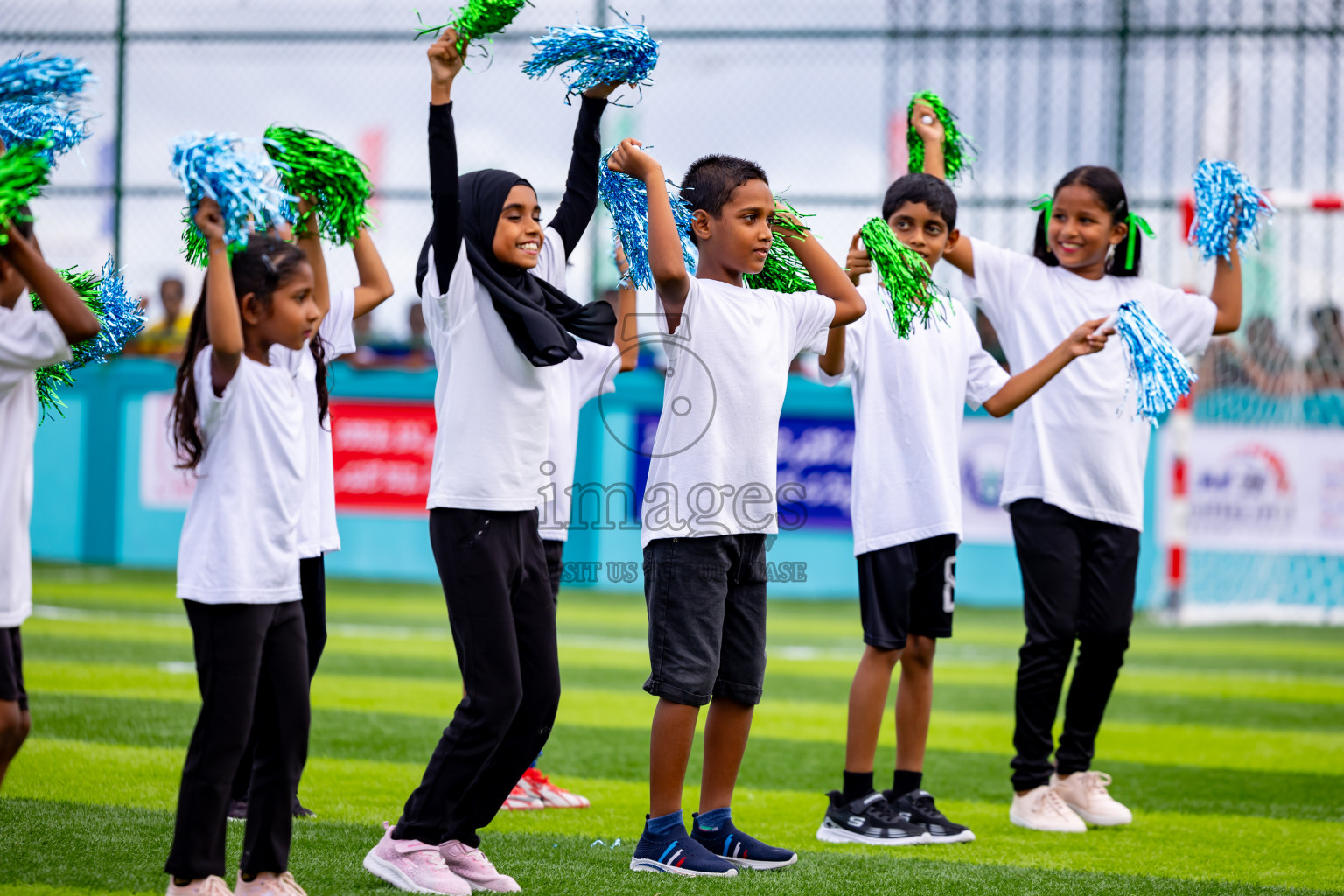 Raiymandhoo FC vs Dee Cee Jay SC in Day 1 of Laamehi Dhiggaru Ekuveri Futsal Challenge 2024 was held on Friday, 26th July 2024, at Dhiggaru Futsal Ground, Dhiggaru, Maldives Photos: Nausham Waheed / images.mv