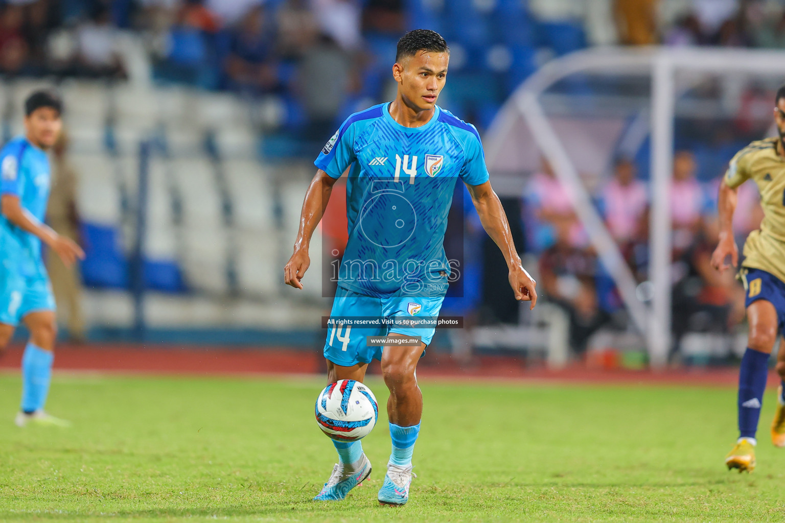 India vs Kuwait in SAFF Championship 2023 held in Sree Kanteerava Stadium, Bengaluru, India, on Tuesday, 27th June 2023. Photos: Nausham Waheed/ images.mv