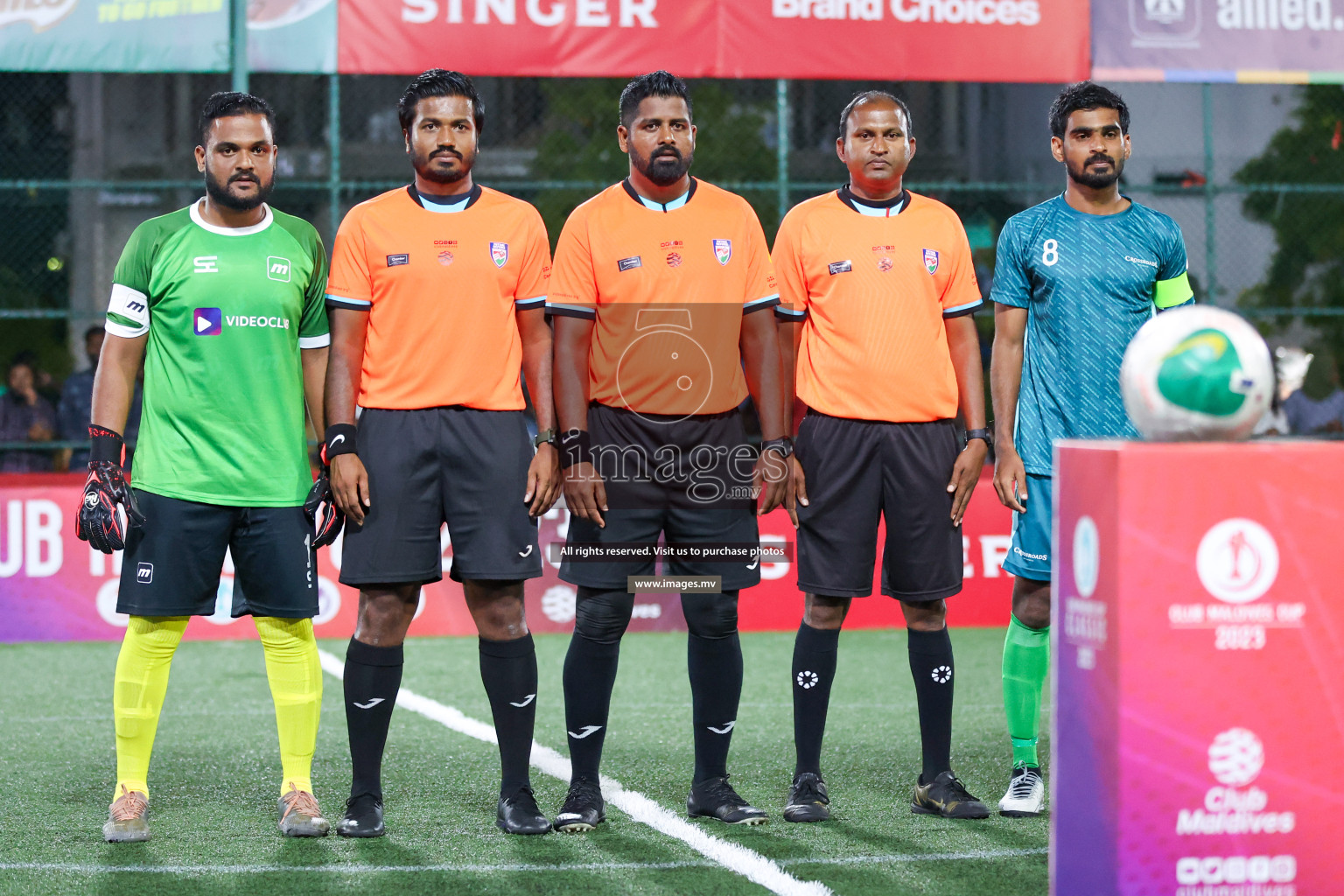 Medianet vs Crossroads Maldives in Club Maldives Cup 2023 held in Hulhumale, Maldives, on Tuesday, 18th July 2023 Photos: Nausham Waheed / images.mv