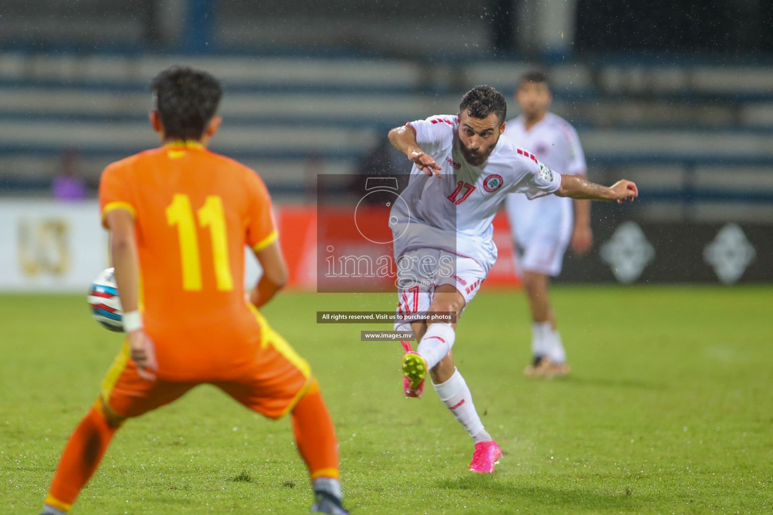 Bhutan vs Lebanon in SAFF Championship 2023 held in Sree Kanteerava Stadium, Bengaluru, India, on Sunday, 25th June 2023. Photos: Nausham Waheed, Hassan Simah / images.mv