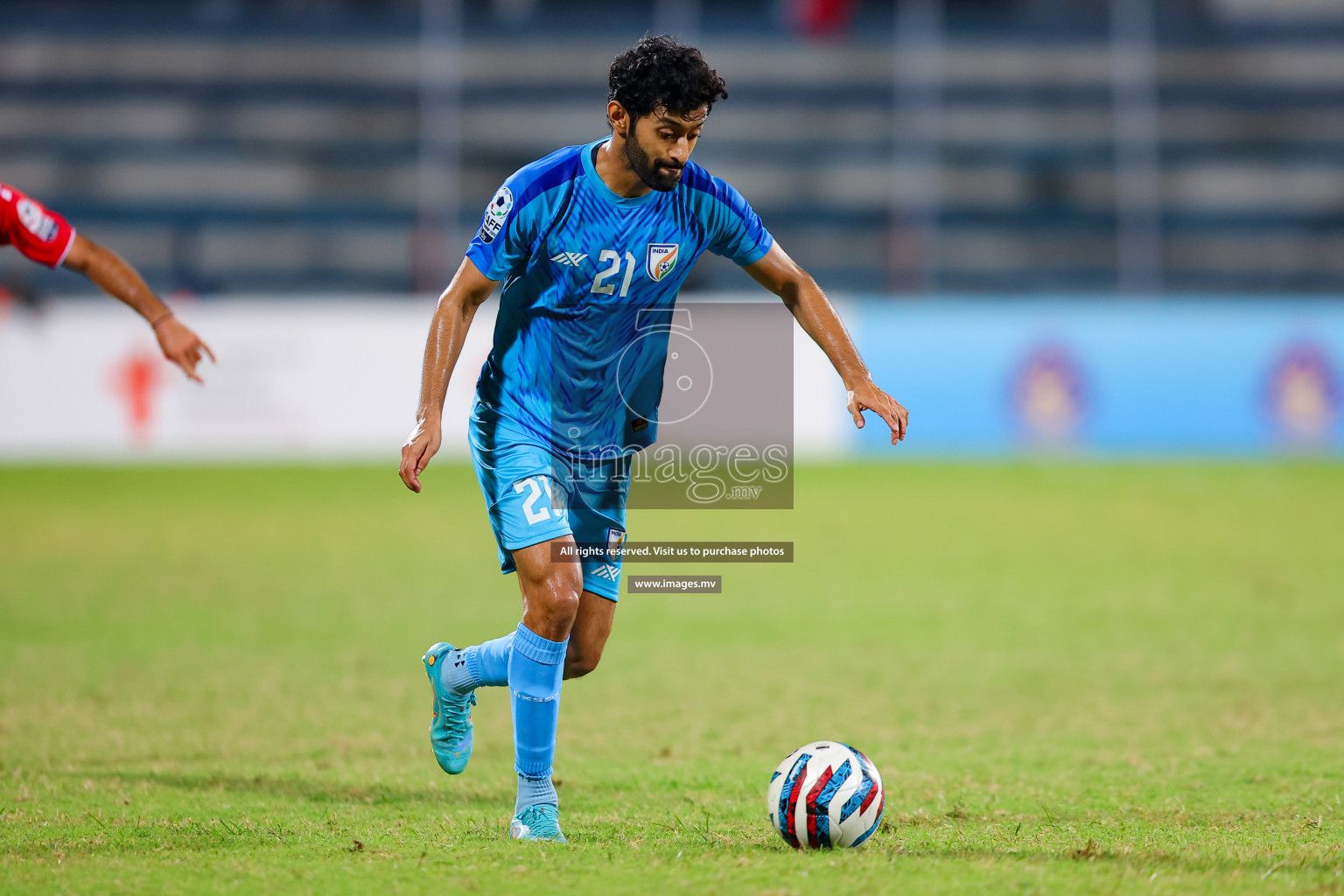 Lebanon vs India in the Semi-final of SAFF Championship 2023 held in Sree Kanteerava Stadium, Bengaluru, India, on Saturday, 1st July 2023. Photos: Nausham Waheed, Hassan Simah / images.mv