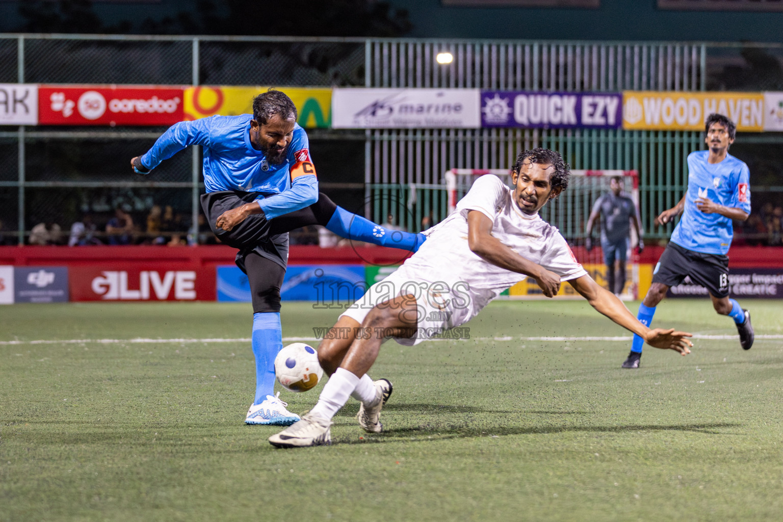 HDh Hanimaadhoo vs HDh Makunudhoo in Day 5 of Golden Futsal Challenge 2025 on Thursday, 9th January 2025, in Hulhumale', Maldives 
Photos: Hassan Simah / images.mv