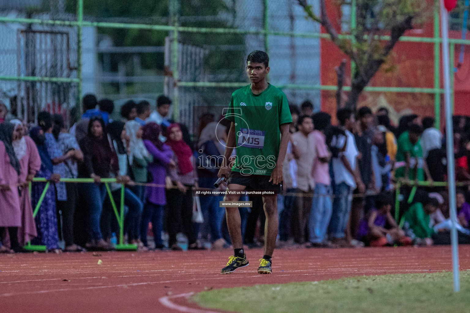 Day 4 of Inter-School Athletics Championship held in Male', Maldives on 26th May 2022. Photos by: Maanish / images.mv