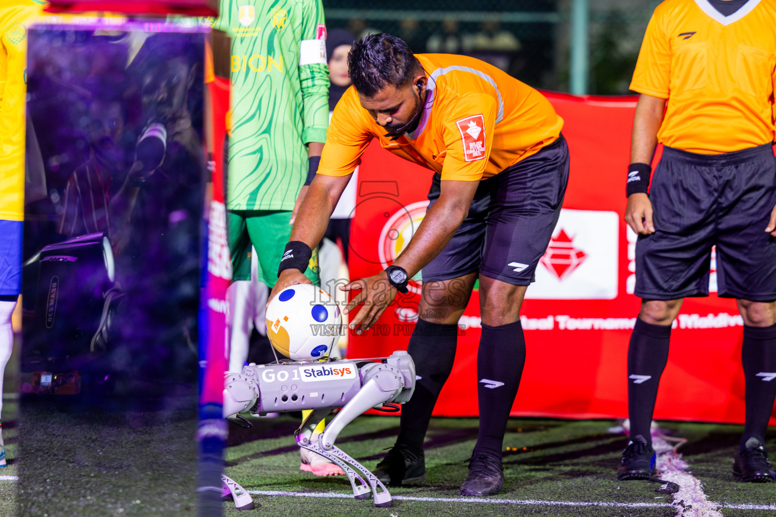 Opening of Golden Futsal Challenge 2025 with Charity Shield Match between L.Gan vs B.Eydhafushi was held on Saturday, 4th January 2025, in Hulhumale', Maldives Photos: Nausham Waheed , Ismail Thoriq / images.mv
