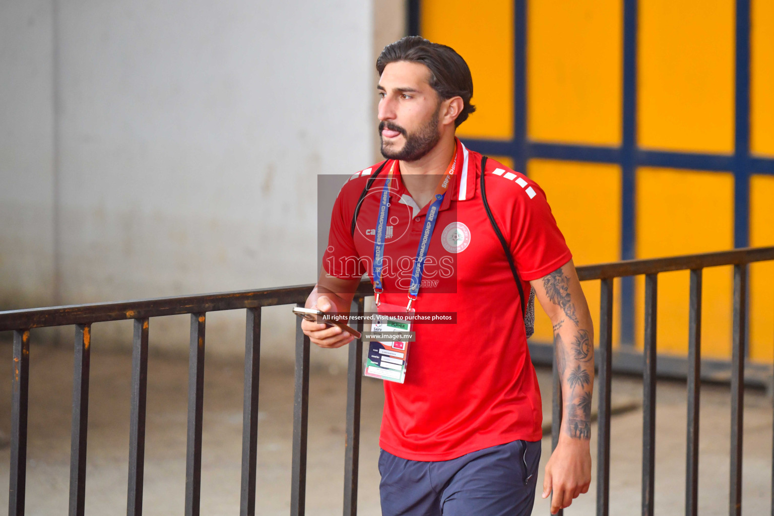 Lebanon vs India in the Semi-final of SAFF Championship 2023 held in Sree Kanteerava Stadium, Bengaluru, India, on Saturday, 1st July 2023. Photos: Nausham Waheed / images.mv