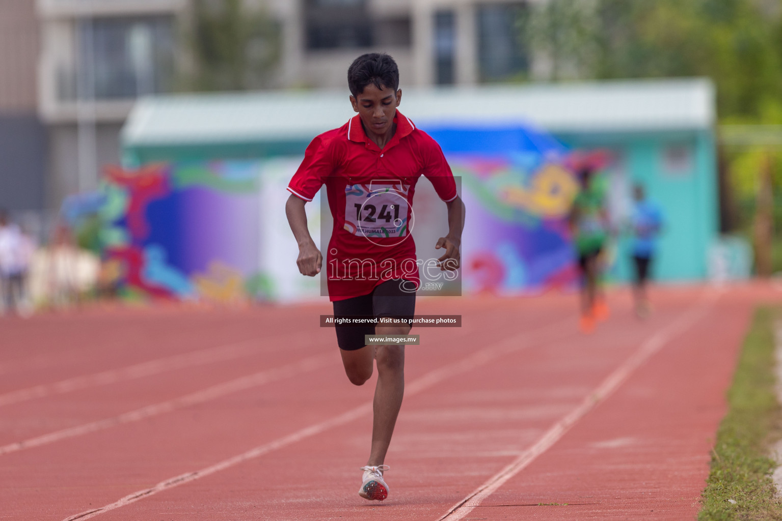 Day two of Inter School Athletics Championship 2023 was held at Hulhumale' Running Track at Hulhumale', Maldives on Sunday, 15th May 2023. Photos: Shuu/ Images.mv