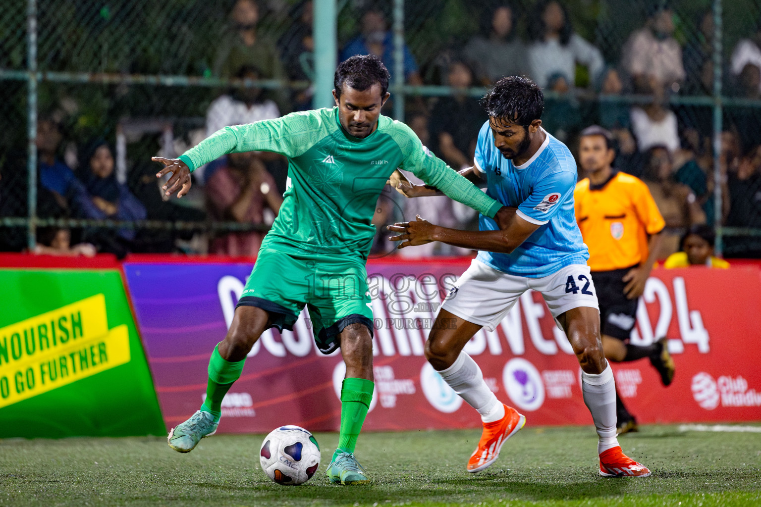 MACL vs BAROS MALDIVES in Club Maldives Cup 2024 held in Rehendi Futsal Ground, Hulhumale', Maldives on Tuesday, 1st October 2024. Photos: Nausham Waheed / images.mv