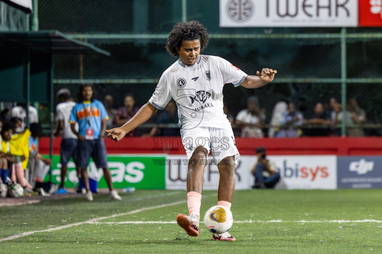 Sh Bilehfehi vs Sh Lhaimagu in Day 11 of Golden Futsal Challenge 2025 was held on Wednesday, 15th January 2025, in Hulhumale', Maldives Photos: Mohamed Mahfooz Moosa / images.mv