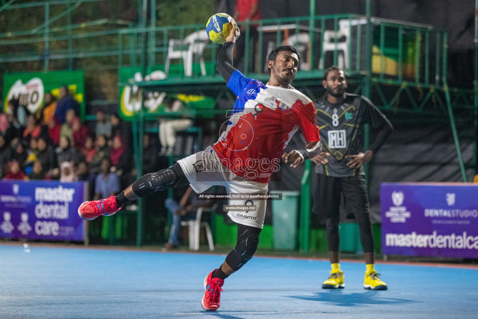 Day 8 of 6th MILO Handball Maldives Championship 2023, held in Handball ground, Male', Maldives on 27th May 2023 Photos: Nausham Waheed/ Images.mv