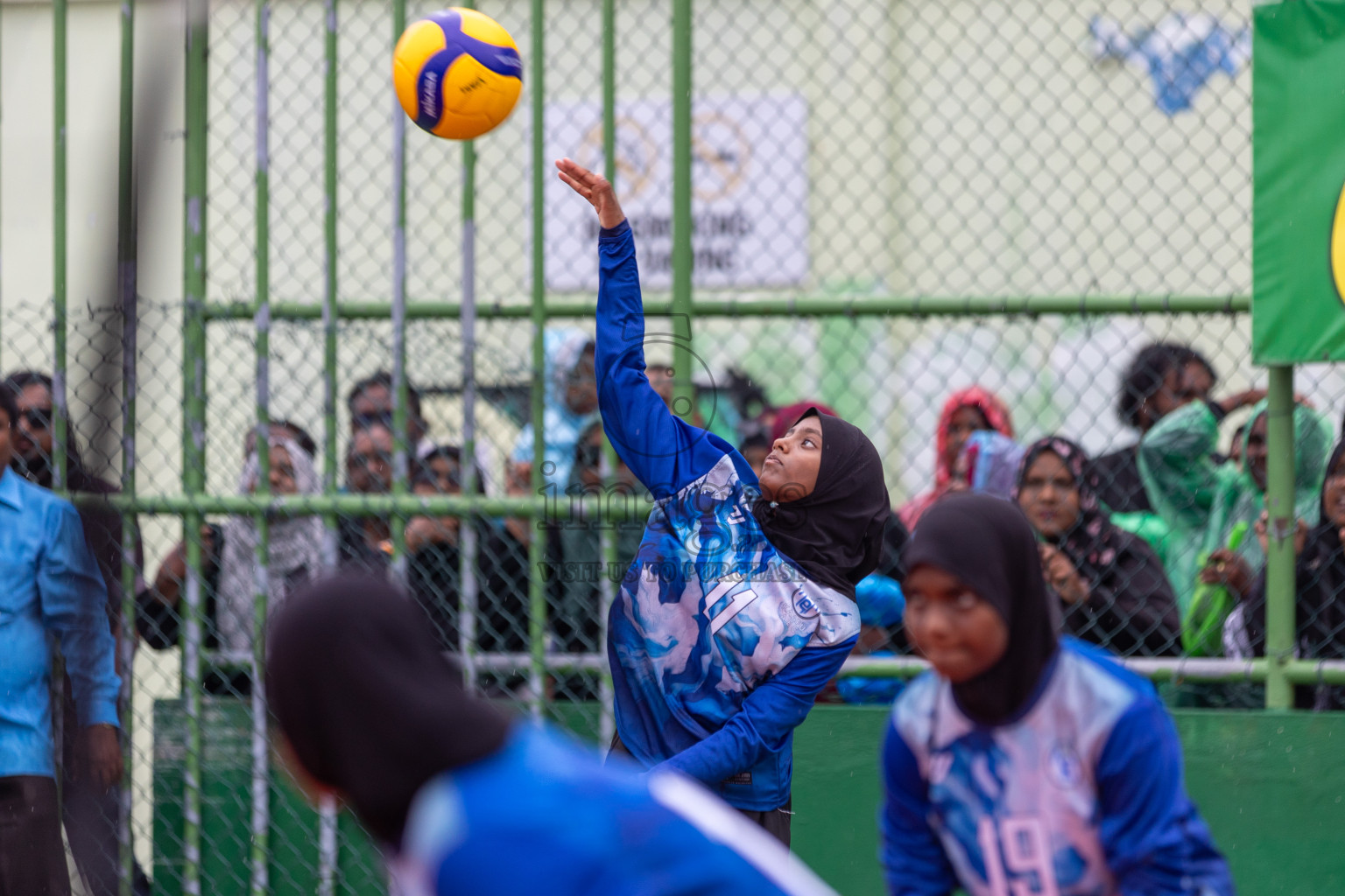 Day 9 of Interschool Volleyball Tournament 2024 was held in Ekuveni Volleyball Court at Male', Maldives on Saturday, 30th November 2024. Photos: Mohamed Mahfooz Moosa / images.mv