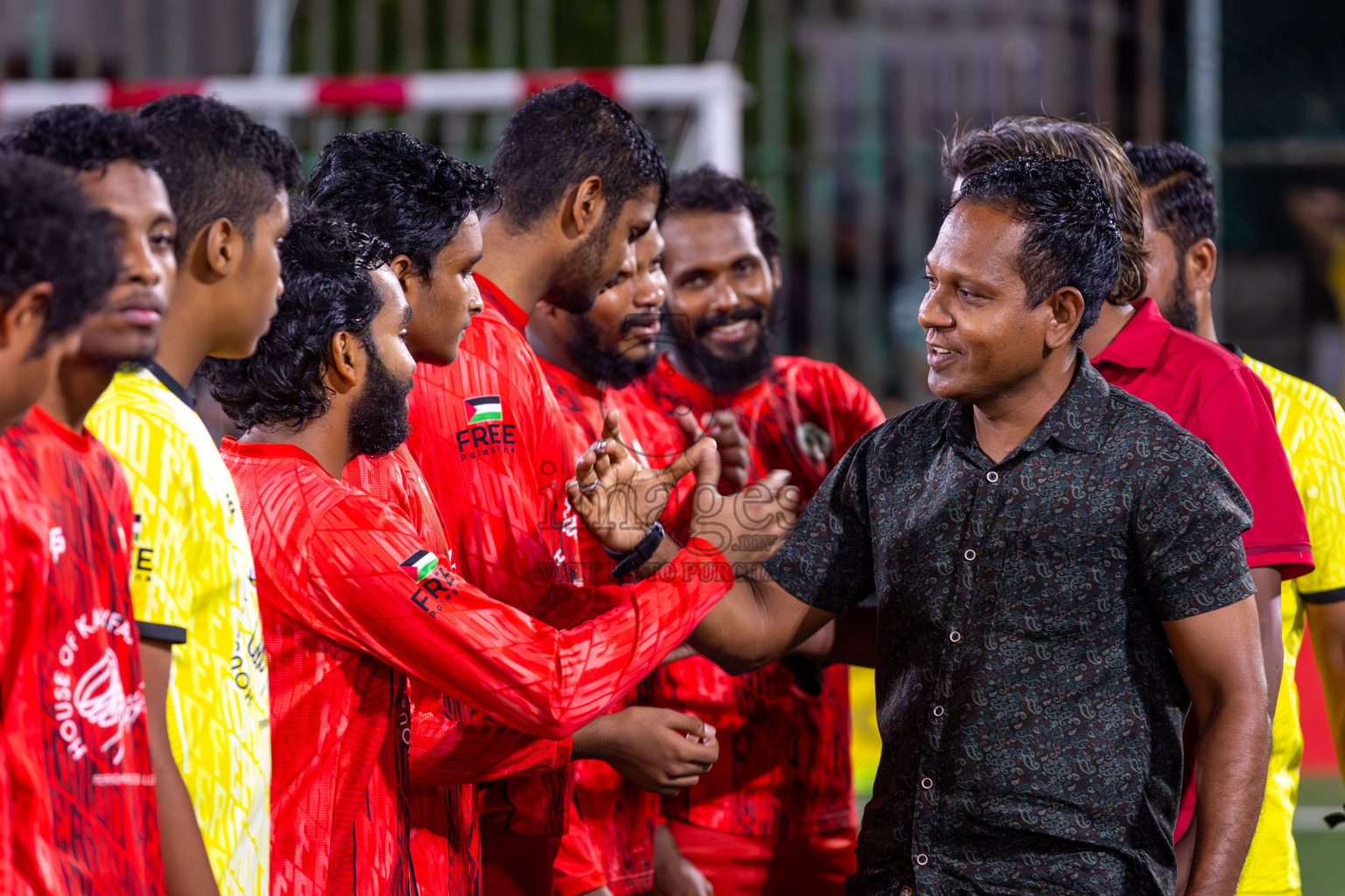 AA Feridhoo vs AA Mathiveri in Day 11 of Golden Futsal Challenge 2024 was held on Thursday, 25th January 2024, in Hulhumale', Maldives
Photos: Ismail Thoriq / images.mv