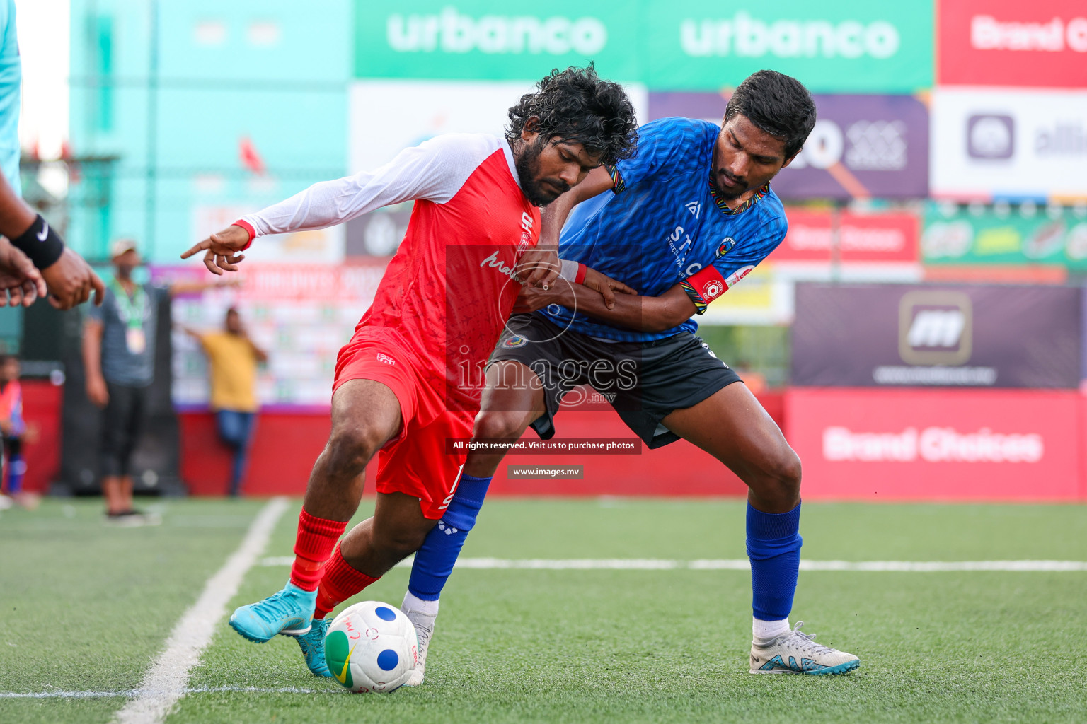 Stelco Club vs Maldivian in Club Maldives Cup 2023 held in Hulhumale, Maldives on 15 July 2023