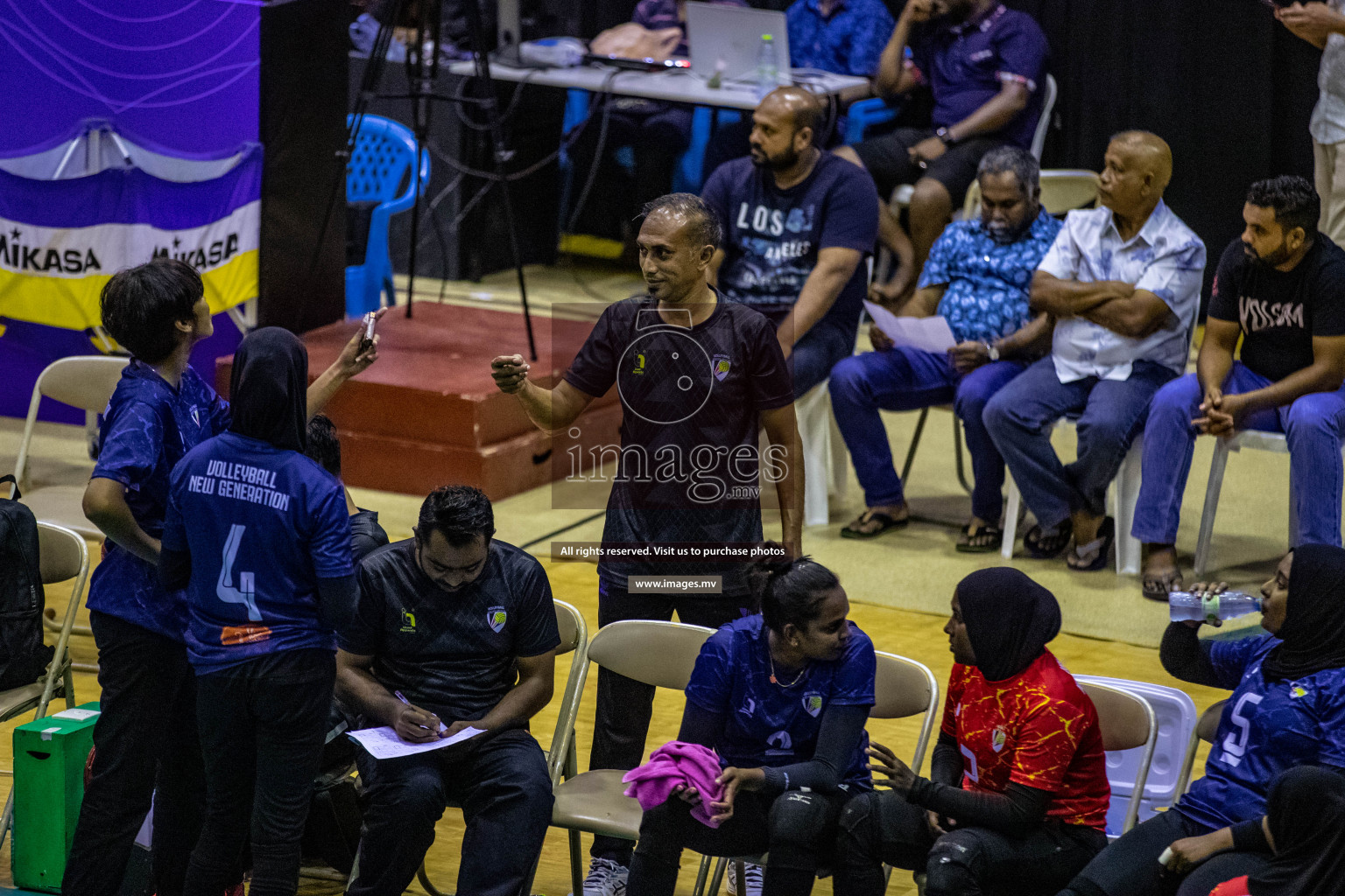 Volleyball Association Cup 2022-Women's Division-Match Day 7 was held in Male', Maldives on 30th May 2022 at Social Center Indoor Hall Photos By: Nausham Waheed /images.mv