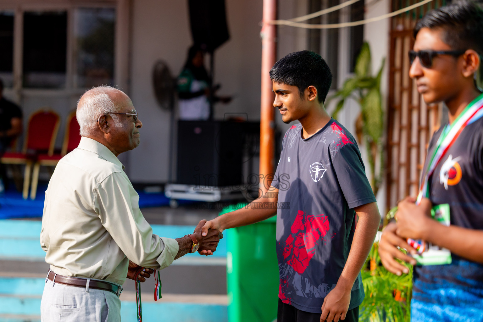 Day 3 of 12th Milo Association Championships was held in Ekuveni Track at Male', Maldives on Saturday, 26th April 2025. Photos: Nausham Waheed / images.mv