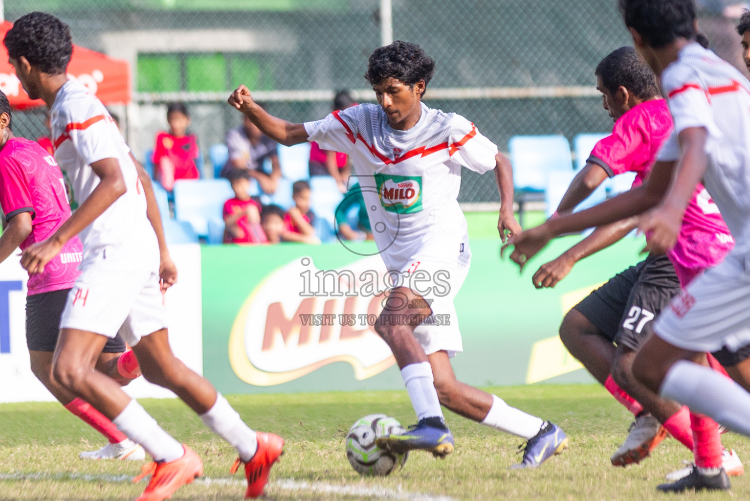 United Victory vs TC Sports Club in Day 7 of Dhivehi Youth League 2024 held at Henveiru Stadium on Sunday, 1st December 2024. Photos: Shuu Abdul Sattar, / Images.mv