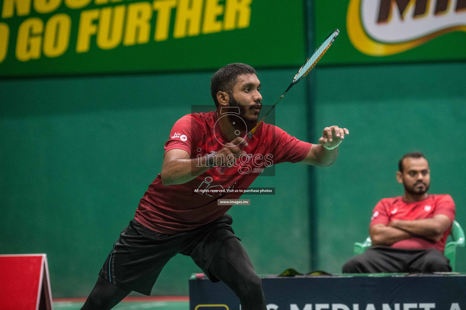 Final of Badminton association mixed group championship 2021 held in Male', Maldives Photos by Nausham Waheed