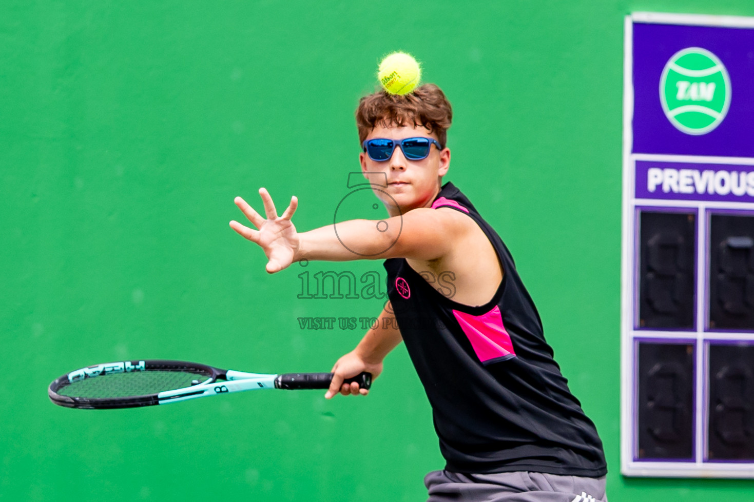 Day 4 of ATF Maldives Junior Open Tennis was held in Male' Tennis Court, Male', Maldives on Thursday, 12th December 2024. Photos: Nausham Waheed/ images.mv