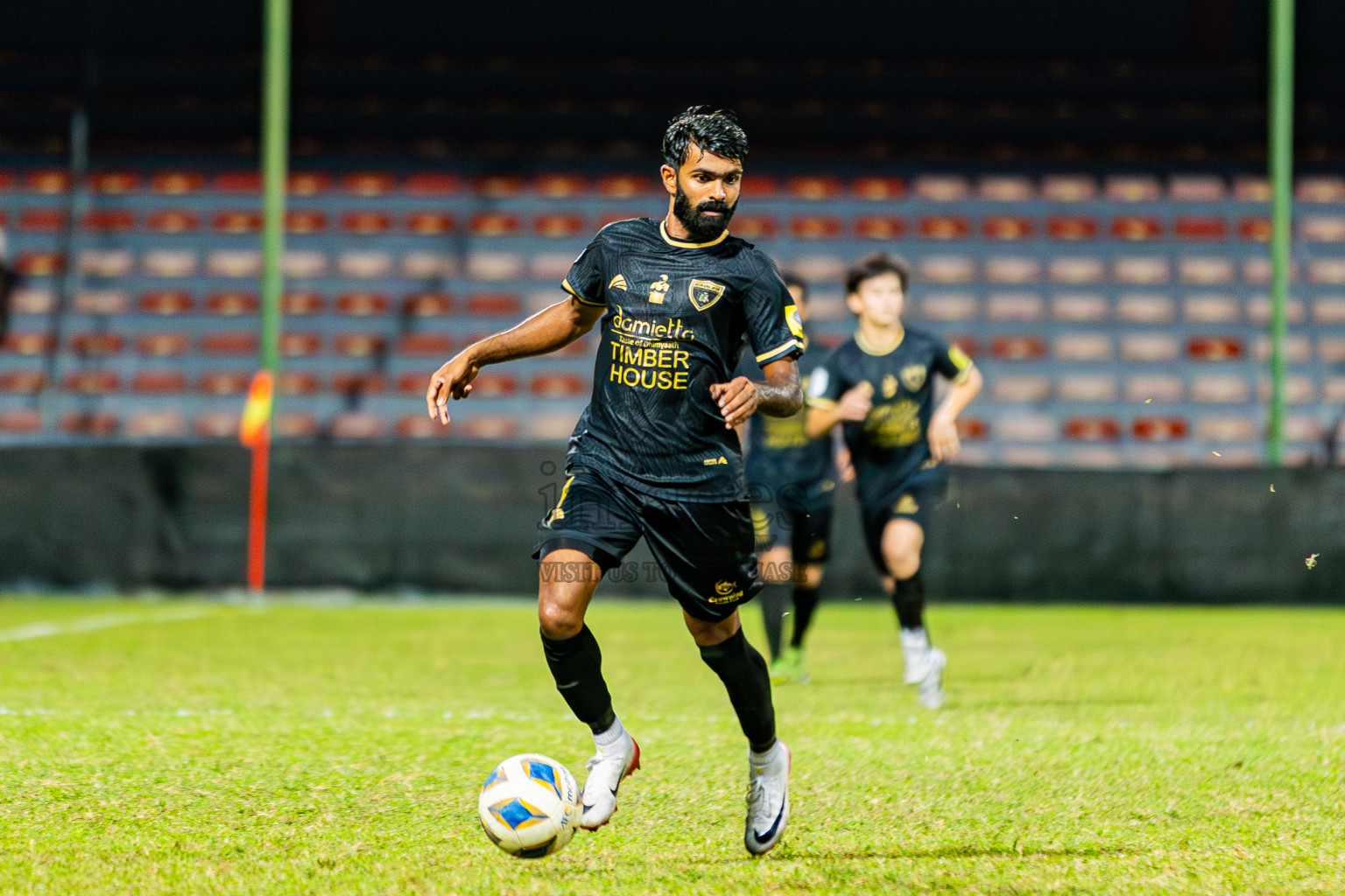 Club Eagles vs Club Green Streets in Dhivehi Premier League 2025/26 held in National Football Stadium, Male', Maldives on Wednesday, 1st September 2025. Photos: Areef Adam / Images.mv