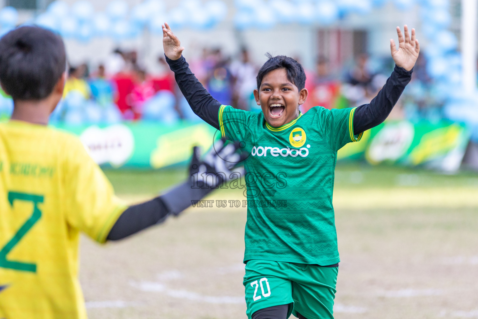 Final Day  of MILO Academy Championship 2024 - U12 was held at Henveiru Grounds in Male', Maldives on Thursday, 7th July 2024. Photos: Shuu Abdul Sattar / images.mv