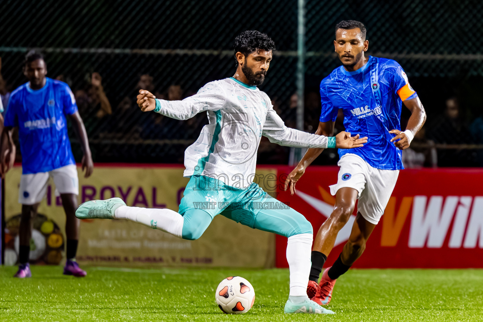 MPL vs Police Club in Day 6 of Club Maldives Cup 2025 was held in Rehendhi Futsal Ground, Hulhumale', Maldives on Saturday, 4th October 2025. Photos: Nausham Waheed / images.mv