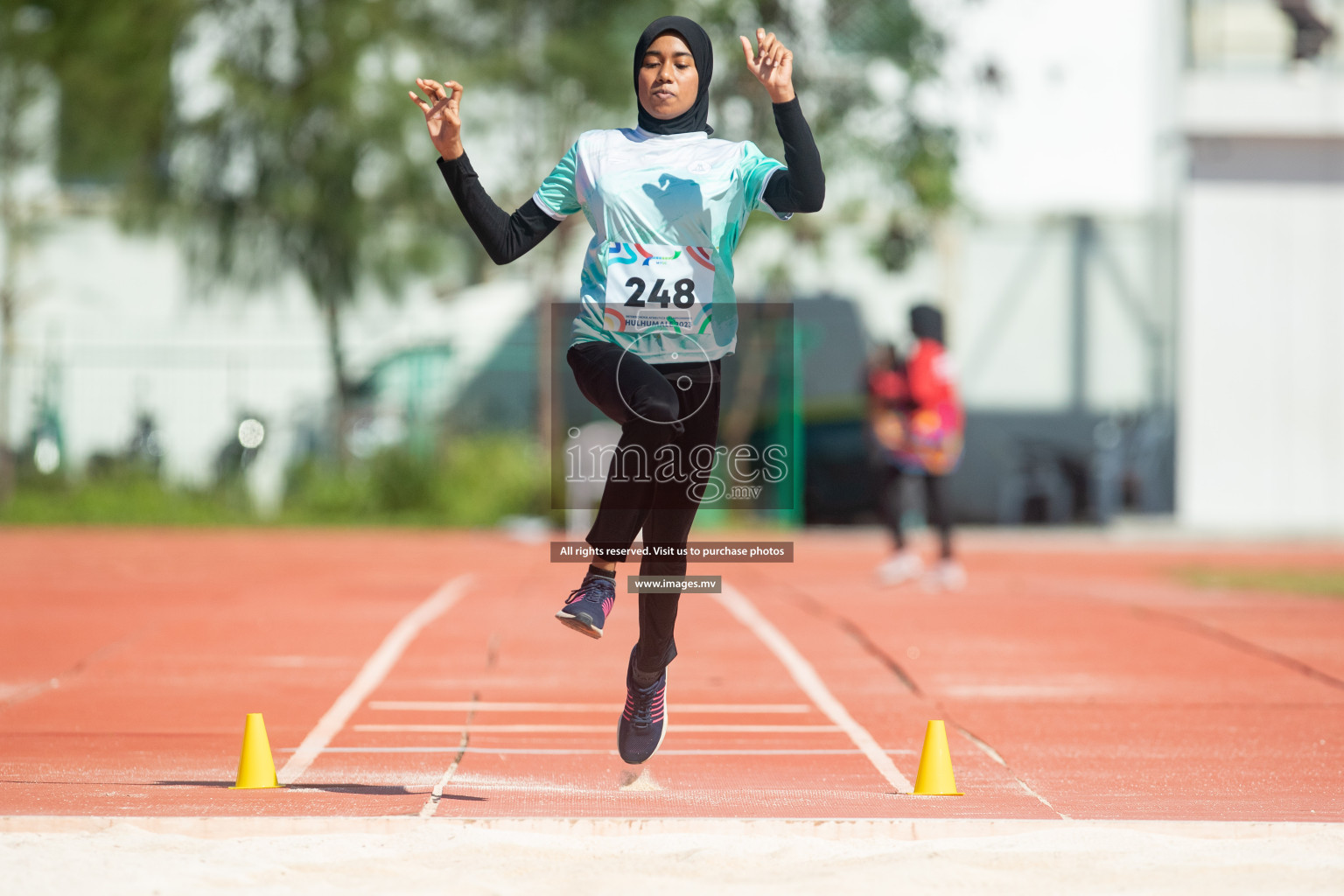 Day four of Inter School Athletics Championship 2023 was held at Hulhumale' Running Track at Hulhumale', Maldives on Wednesday, 17th May 2023. Photos: Nausham Waheed/ images.mv