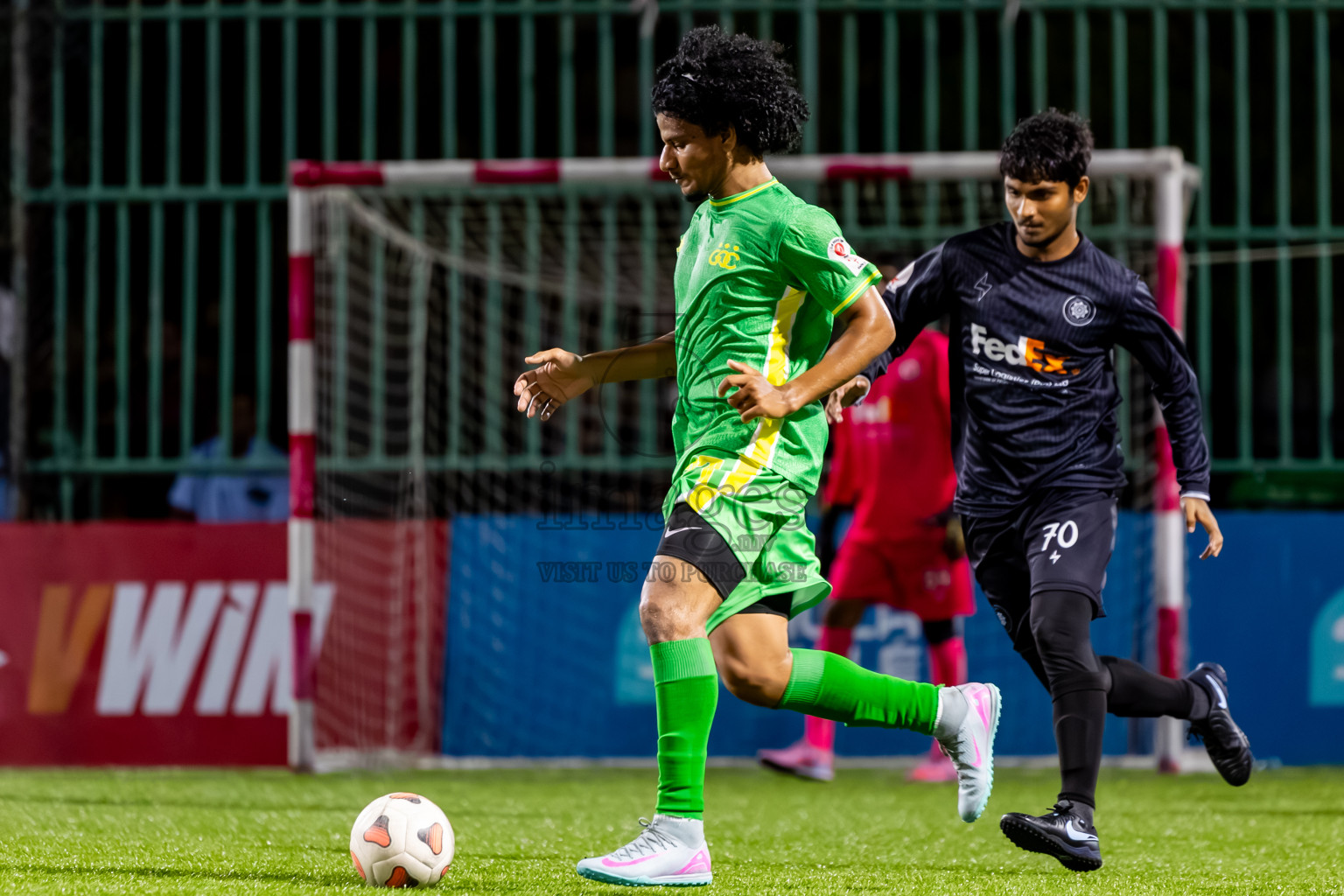 TTS vs GRC in Day 3 of Club Maldives Cup 2025 was held in Rehendi Futsal Ground, Hulhumale', Maldives on Tuesday, 30th September 2025. Photos: Nausham Waheed / images.mv