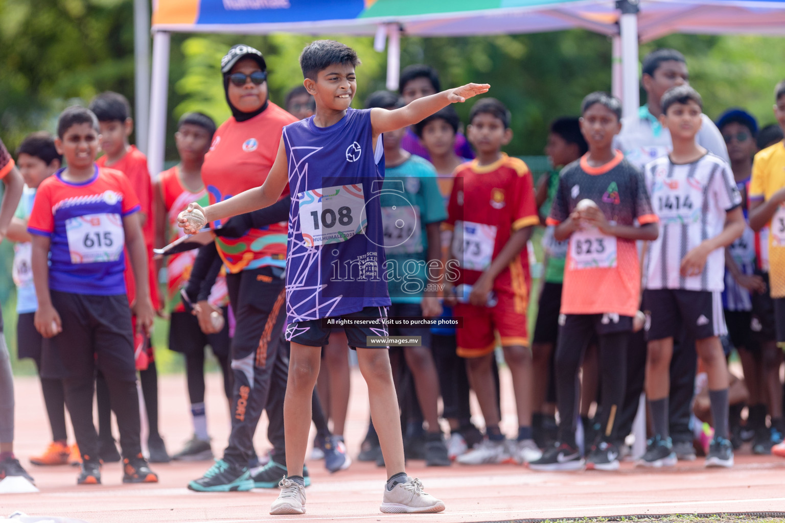 Day two of Inter School Athletics Championship 2023 was held at Hulhumale' Running Track at Hulhumale', Maldives on Sunday, 15th May 2023. Photos: Shuu/ Images.mv