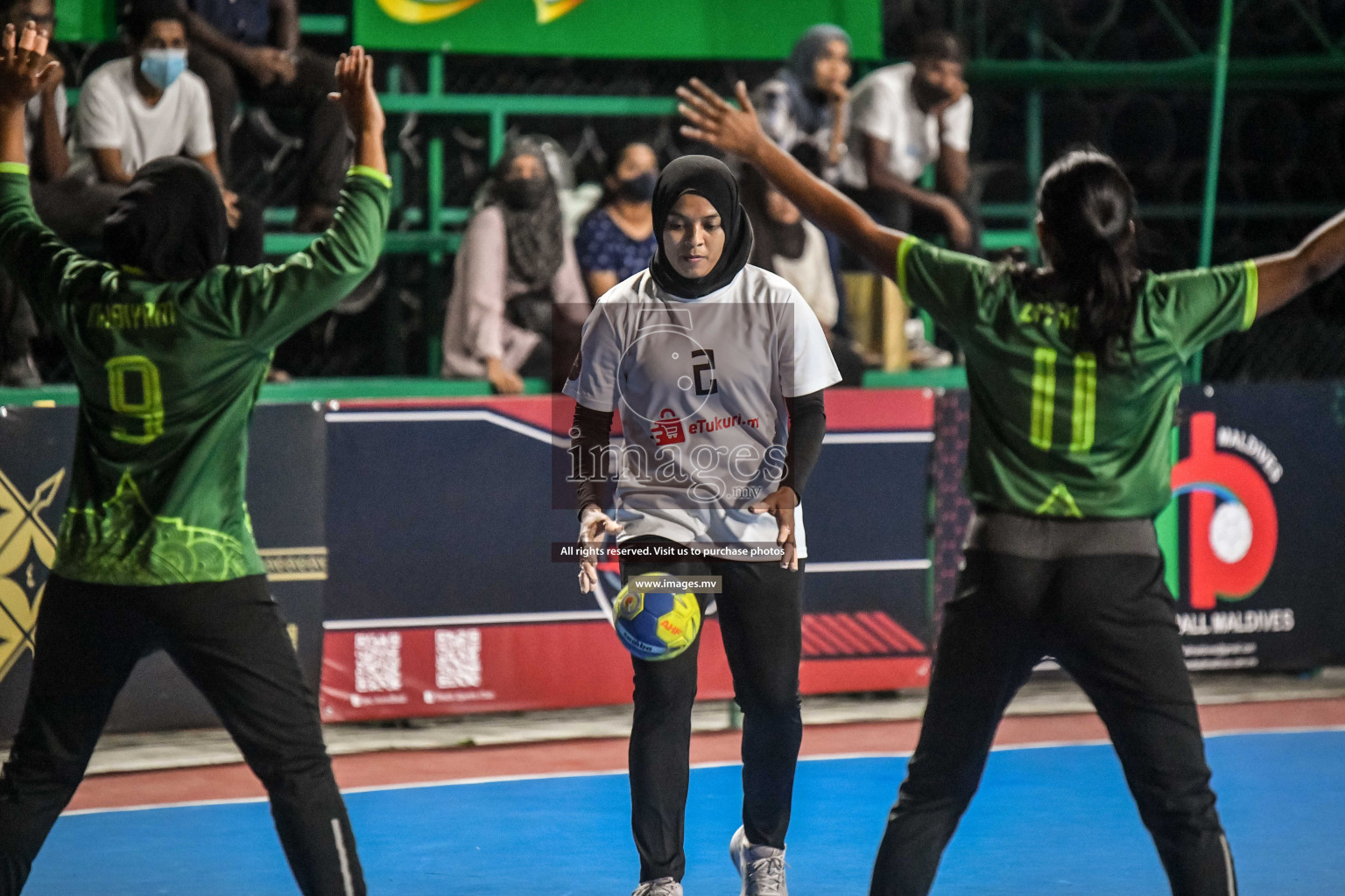 Day 5 of Milo 6th Inter Office Handball Tournament 2022 - Photos by Nausham Waheed