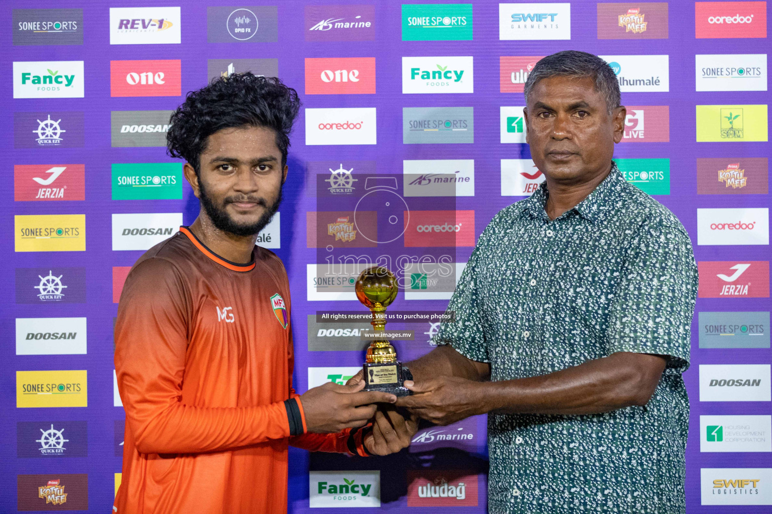 GA. Vilingili vs GA. Maamendhoo in Day 2 of Golden Futsal Challenge 2023 on 06 February 2023 in Hulhumale, Male, Maldives