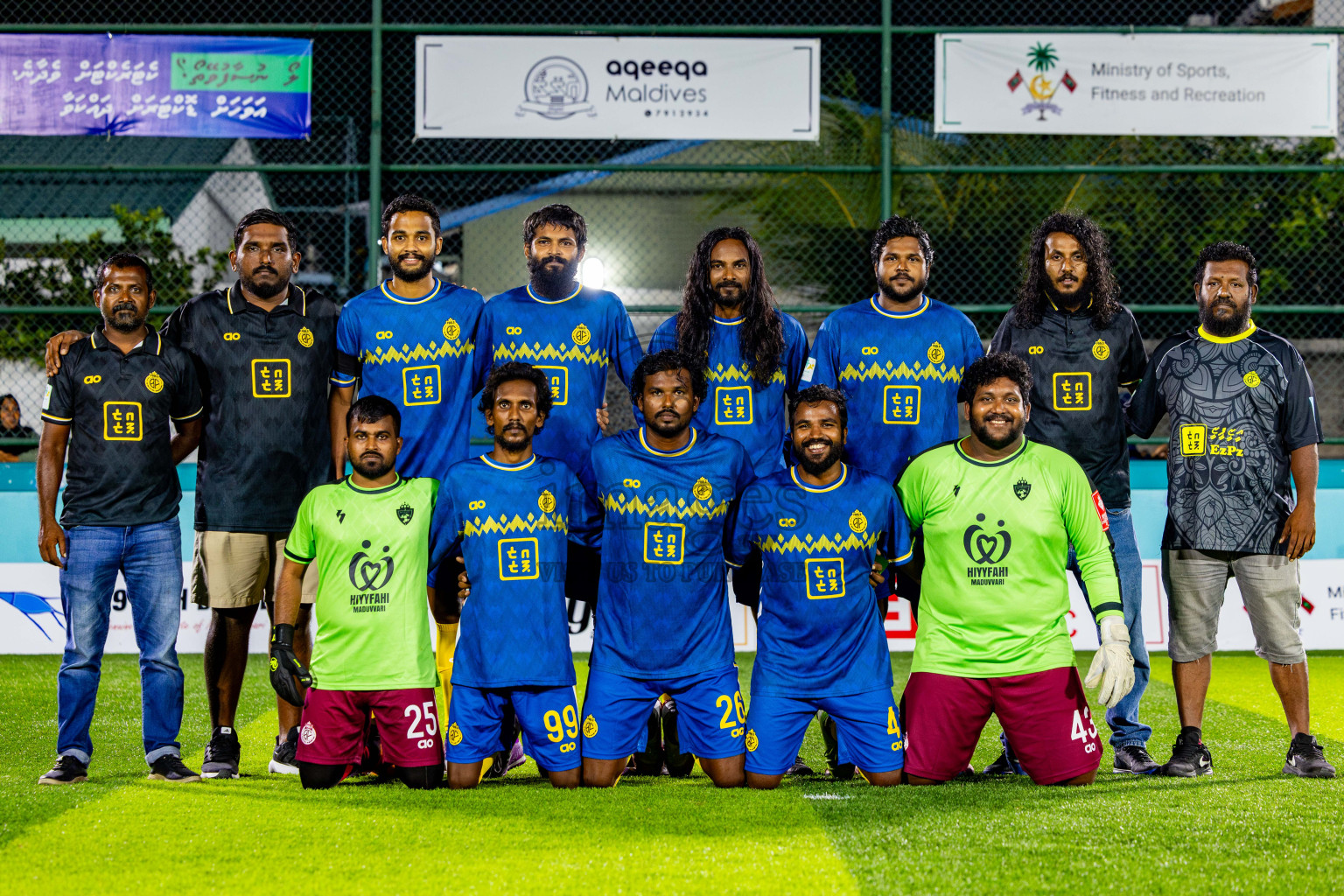 J Kovi Goani vs Fools SC in Day 2 of Laamehi Dhiggaru Ekuveri Futsal Challenge 2025 was held on Friday, 25th July 2025, at Dhiggaru Futsal Ground, Dhiggaru, Maldives Photos: Nausham Waheed  / images.mv