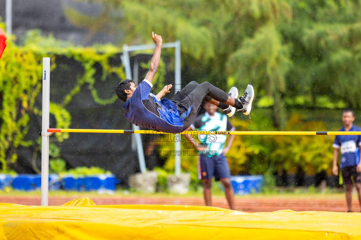 Day 1 of MWSC Interschool Athletics Championships 2024 held in Hulhumale Running Track, Hulhumale, Maldives on Saturday, 9th November 2024. 
Photos by: Ismail Thoriq / images.mv