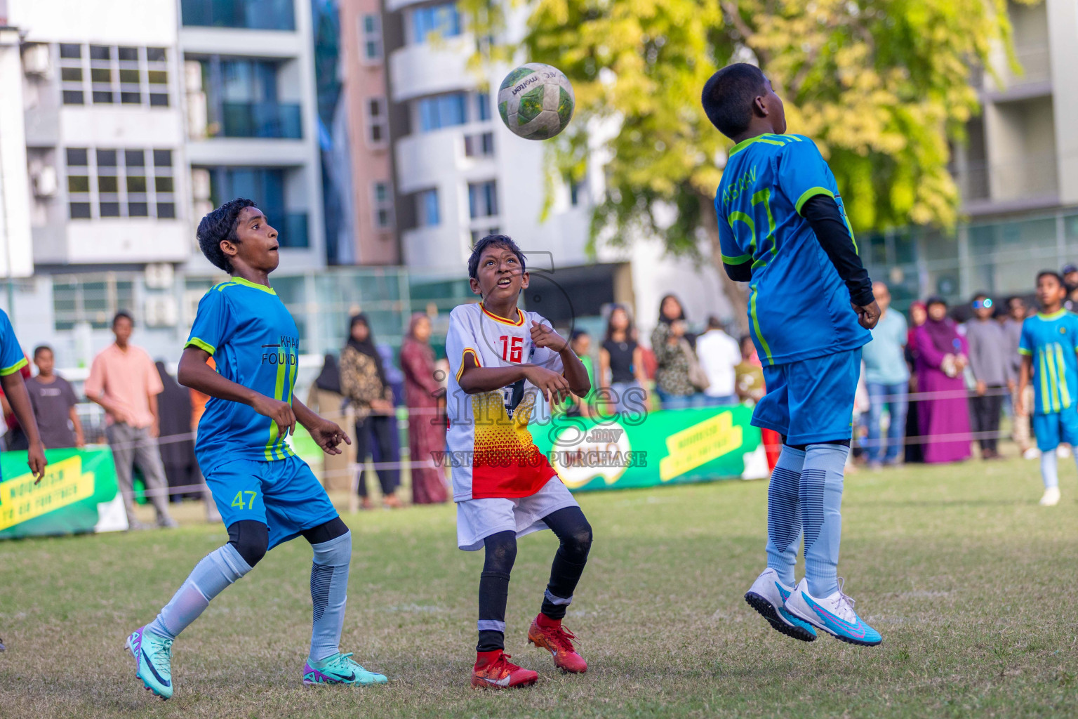 Day 2  of MILO Academy Championship 2024 - U12 was held at Henveiru Grounds in Male', Maldives on Thursday, 5th July 2024. Photos: Shuu Abdul Sattar / images.mv