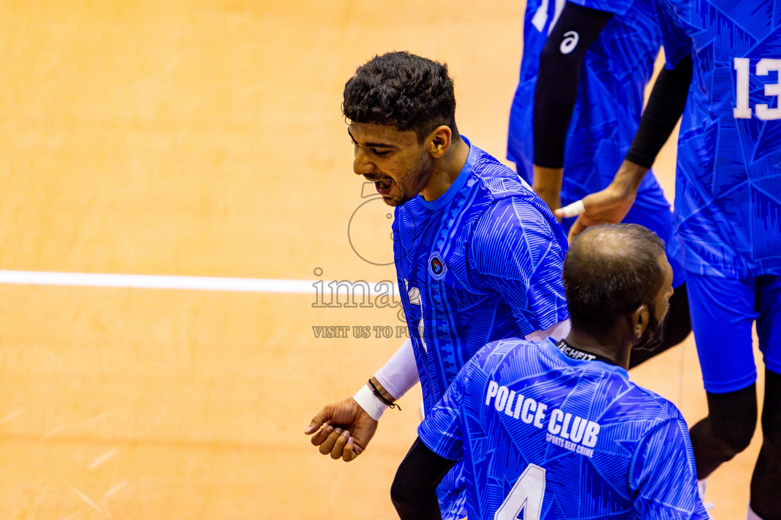 Police Club vs Club HDC in Semi Final of MILO VAM Cup 2024 Men's Division was held in Social Center Indoor Hall on Friday, 1st September 2024. Photos: Nausham Waheed / images.mv