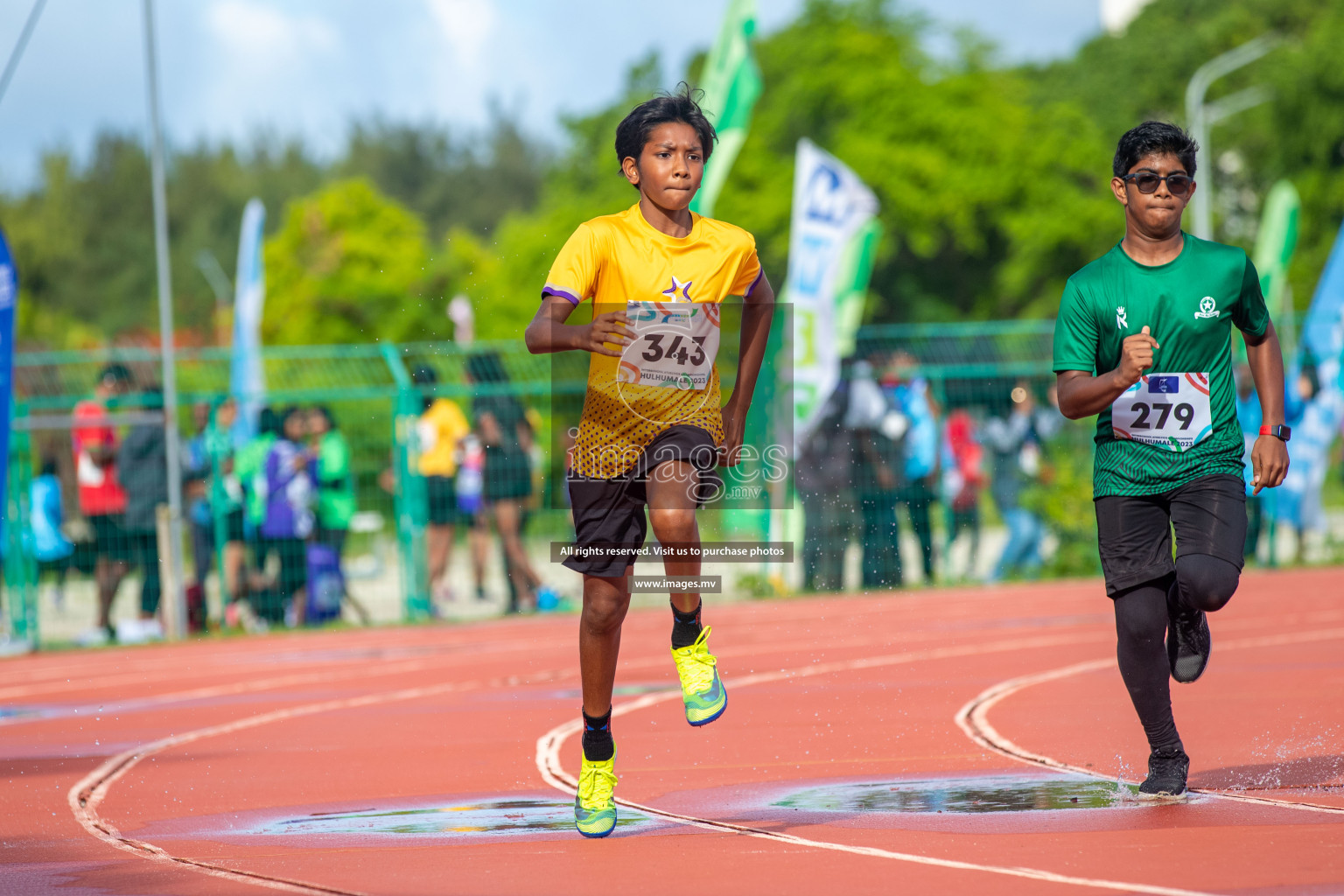 Day two of Inter School Athletics Championship 2023 was held at Hulhumale' Running Track at Hulhumale', Maldives on Sunday, 15th May 2023. Photos: Nausham Waheed / images.mv