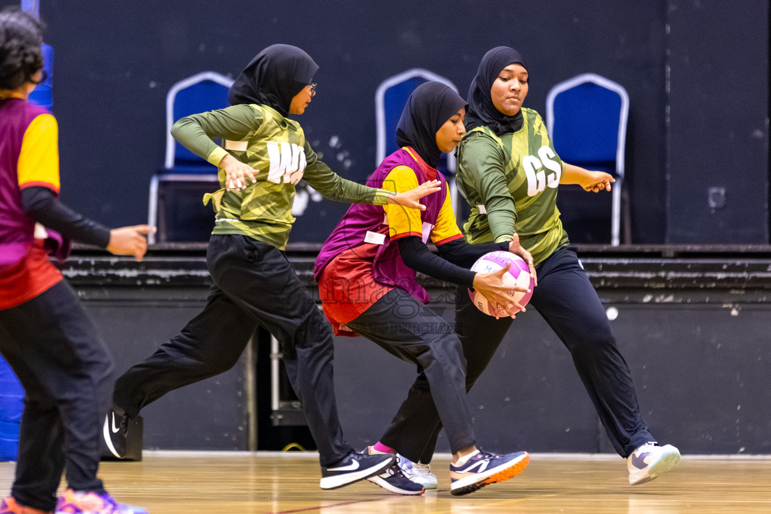 Day 15 of 26th Inter-School Netball Tournament 2025 was held in Social Center Indoor Hall on Wednesday, 5th November 2025. Photos: Mohamed Mahfooz Moosa, Raaif Yoosuf / images.mv
