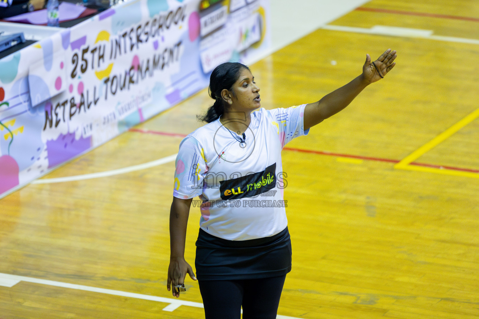 Day 13 of 25th Inter-School Netball Tournament was held in Social Center at Male', Maldives on Saturday, 24th August 2024. Photos: Mohamed Mahfooz Moosa / images.mv