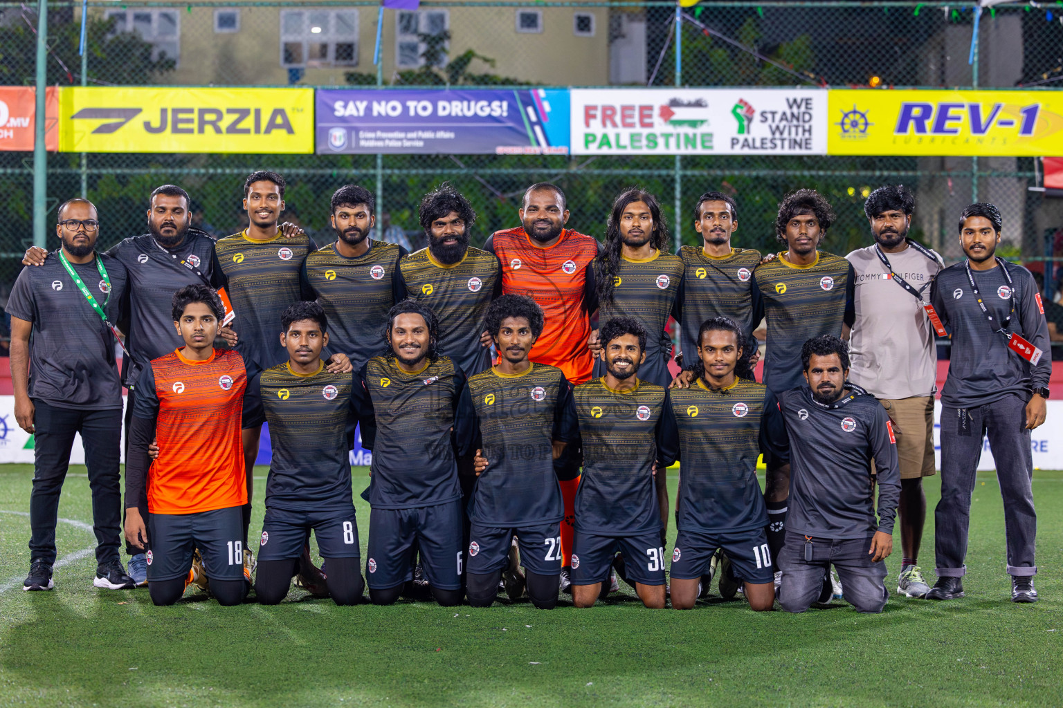 Th Omadhoo vs Th Thimarafushi on Day 33 of Golden Futsal Challenge 2024, held on Sunday, 18th February 2024, in Hulhumale', Maldives Photos: Mohamed Mahfooz Moosa / images.mv